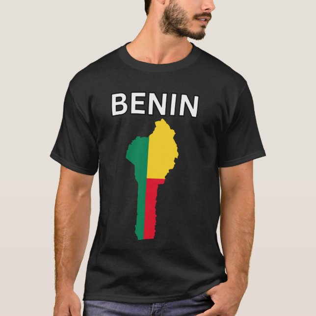 Benin-Design T-Shirt (Vorderseite)