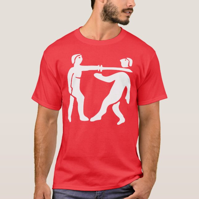 Benin Empire Flag / Emblem T-Shirt (Vorderseite)