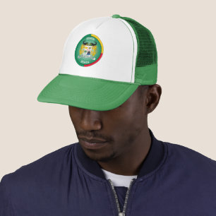 Benin-Erbe-Emblem Truckerkappe
