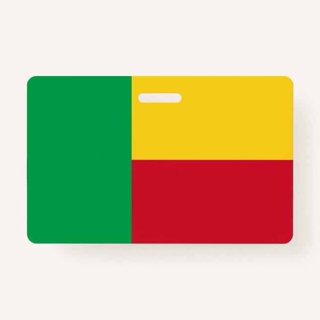 Benin flag ausweis (Vorderseite)