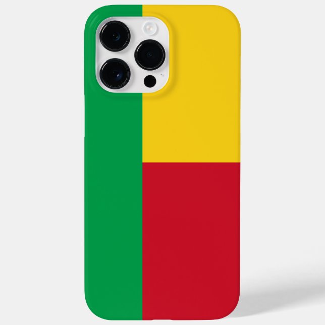 Benin flag Case-Mate iPhone hülle (Rückseite)