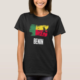 Benin Flag Jersey Beninese Soccer Team Beninese T-Shirt
