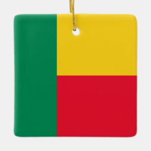 Benin Flag Keramikornament