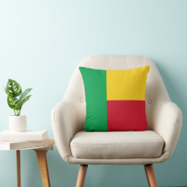 Benin flag kissen
