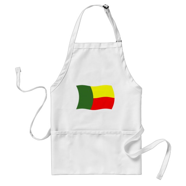 Benin Flag Schürze (Vorne)