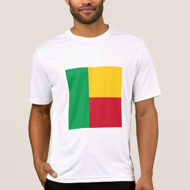Benin flag T-Shirt (Vorderseite)
