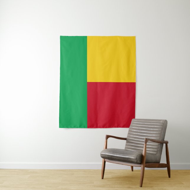 Benin flag wandteppich (Beispiel)