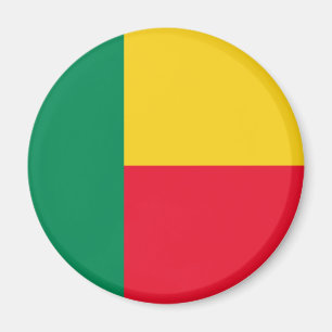 Benin-Flagge Magnet