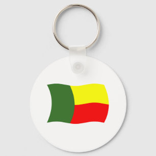 Benin Flagge Schlüsselanhänger