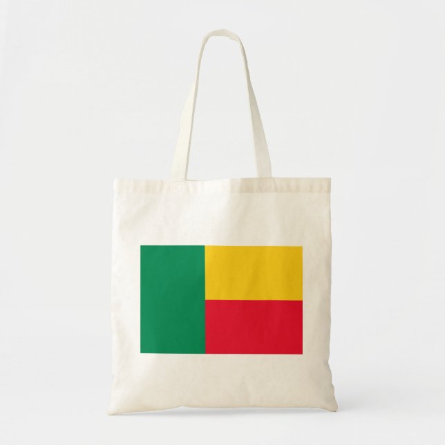 benin Flagge Tragetasche (Vorne)