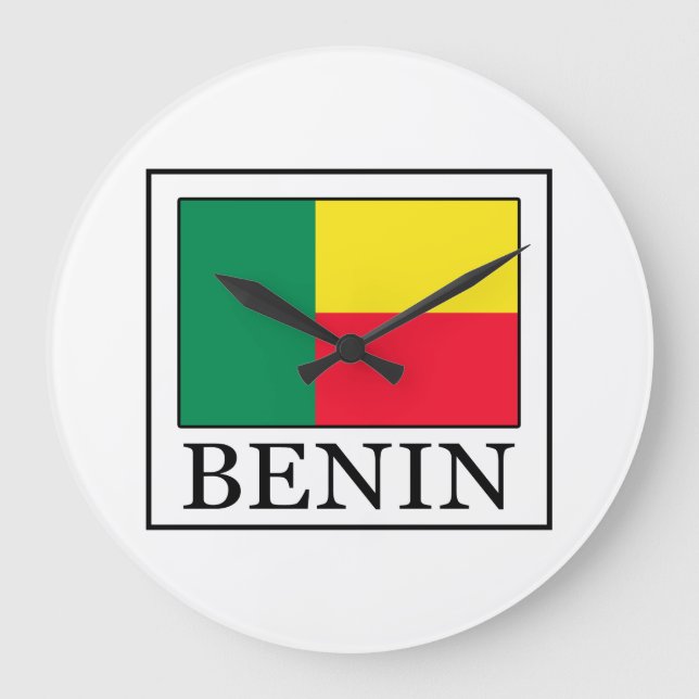 Benin Große Wanduhr (Vorderseite)