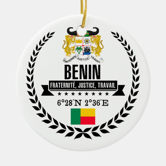 Benin Keramikornament (Vorne)