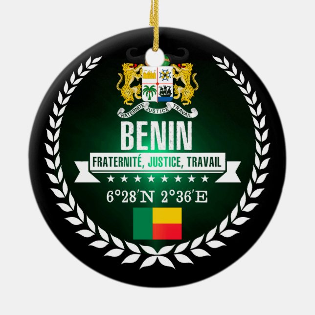 Benin Keramikornament (Hinten)