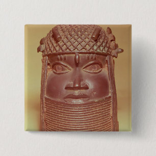 Benin-Maske Button