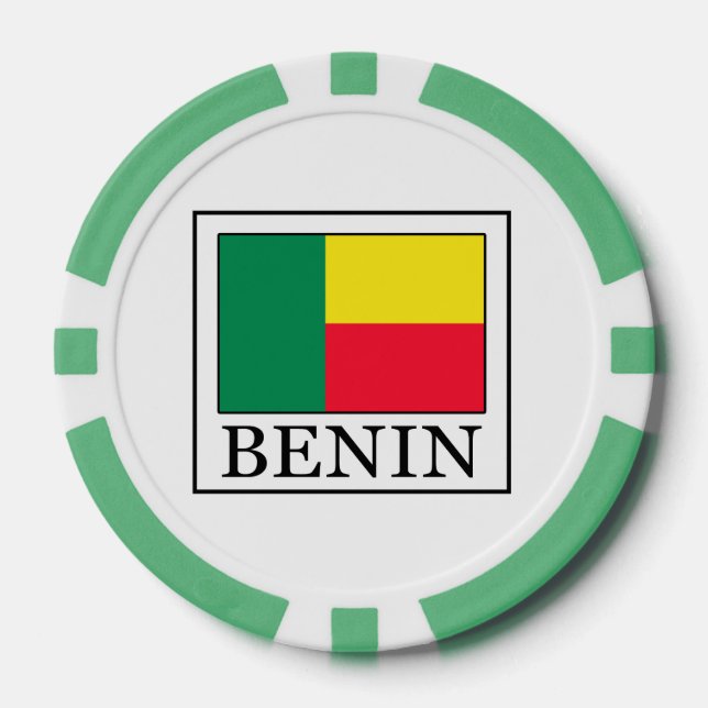Benin Pokerchips (Vorderseite)