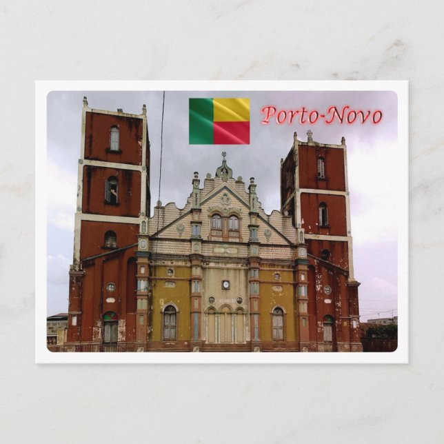 Benin - Porto Novo - Grande Mosquee - Postkarte (Vorderseite)