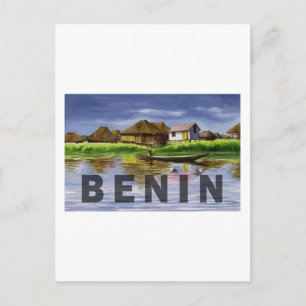 Benin Postkarte