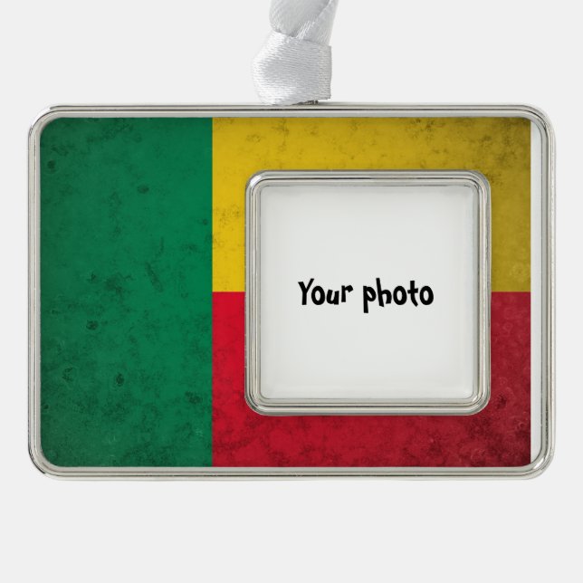 Benin Rahmen-Ornament Silber (Vorderseite)