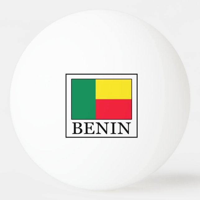 Benin Tischtennisball (Vorderseite)