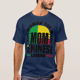Beninese Benin Beninese Flag Zitat29 T-Shirt