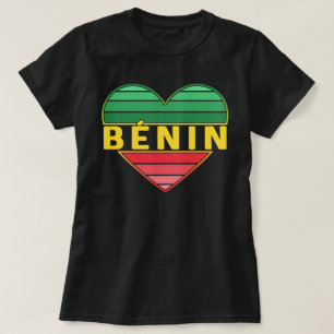 Beninese Heart, I Liebe Benin T-Shirt
