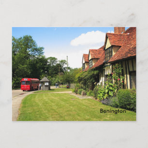 Benington Hertfordshire Postkarte