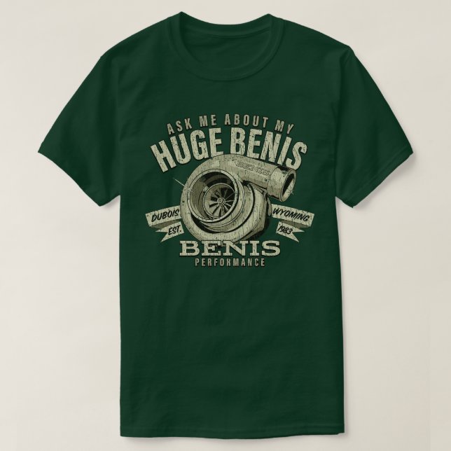 Benis Performance 1983 T-Shirt (Design vorne)