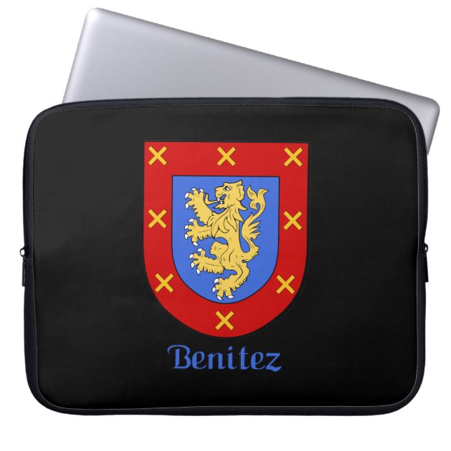 Benitez Family Shield Electronics Bag Laptopschutzhülle (Vorderseite)