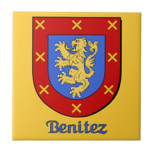 Benitez Family Shield Fliese