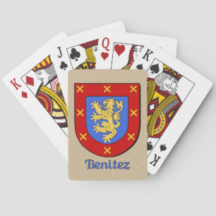 Benitez Heraldic Shield Spielkarten