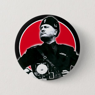 Benito Mussolini Button