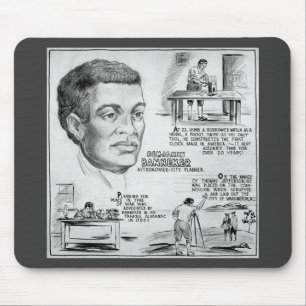 Benjamin Banneker Black American Scientist Mousepad