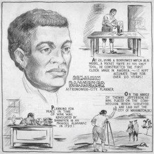 Benjamin Banneker: Black Scientist & Revolutionär Aufkleber