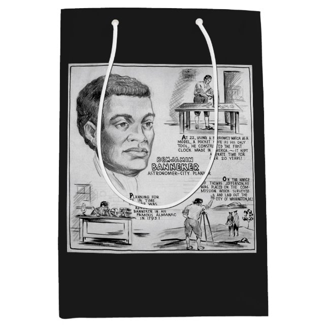 Benjamin Banneker: Black Scientist & Revolutionär Mittlere Geschenktüte (Vorderseite)