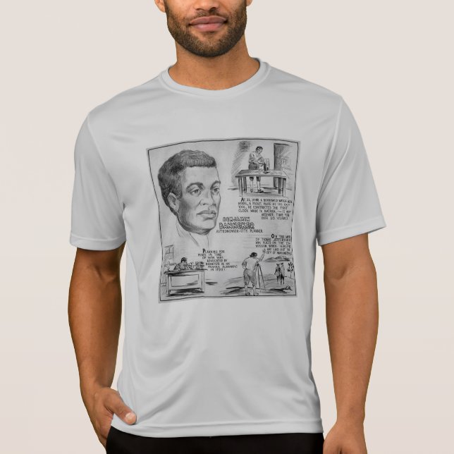 Benjamin Banneker: Black Scientist & Revolutionär T-Shirt (Vorderseite)