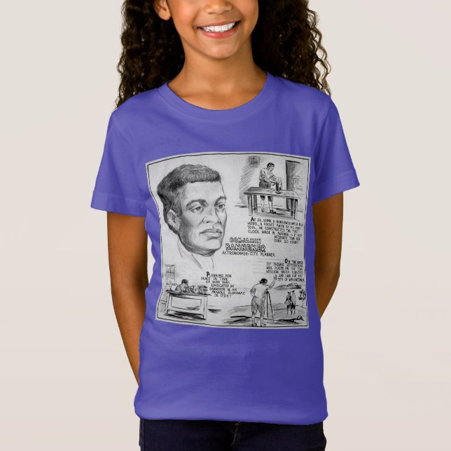 Benjamin Banneker: Black Scientist & Revolutionär T-Shirt (Vorderseite)