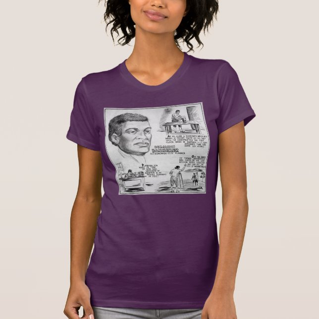 Benjamin Banneker: Black Scientist & Revolutionär T-Shirt (Vorderseite)