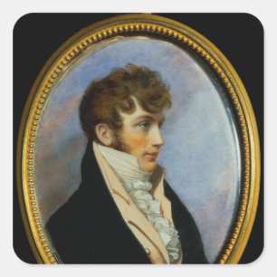 Benjamin Bathurst Quadratischer Aufkleber