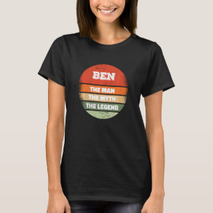 Benjamin Ben der Mann der Mythos der Legende T-Shirt