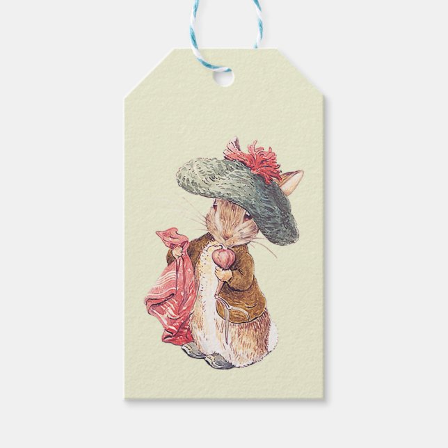 Benjamin Bunny Geschenkanhänger (Vorderseite)