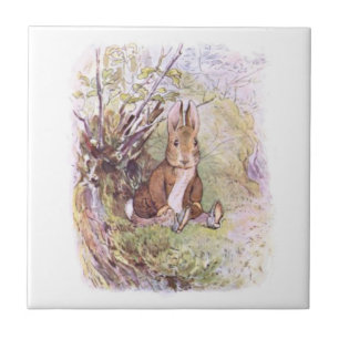 Benjamin Bunny (von Beatrix Potter) Fliese
