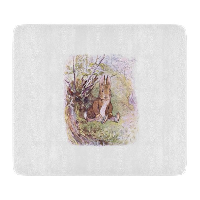 Benjamin Bunny (von Beatrix Potter) Schneidebrett (Vorderseite)