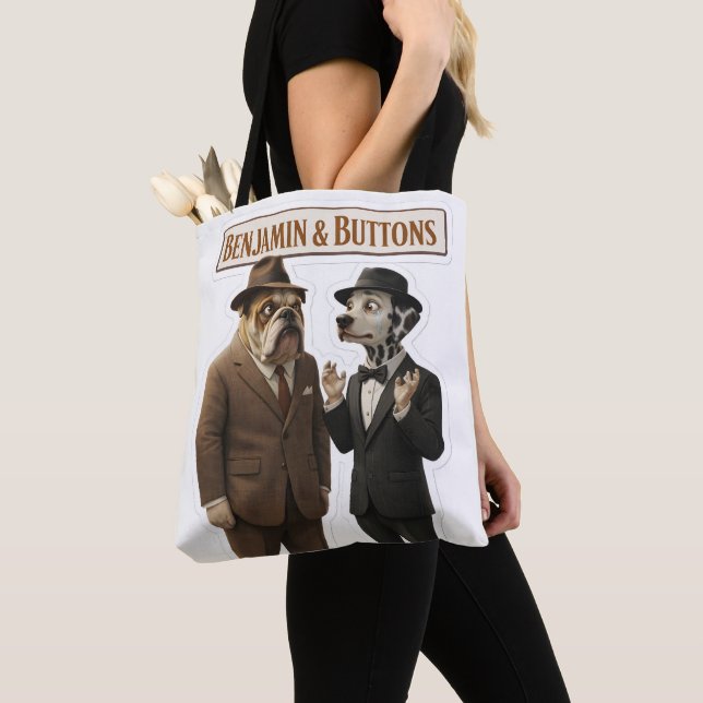 Benjamin button detective duo tote bag (Von Nahem)