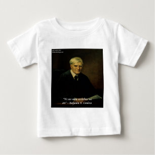 Benjamin Cardozo Zitat "Wer wir sind" Baby T-shirt