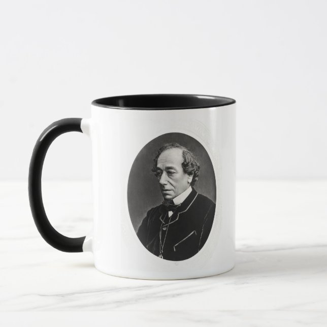 Benjamin Disraeli c.1874 Tasse (Links)