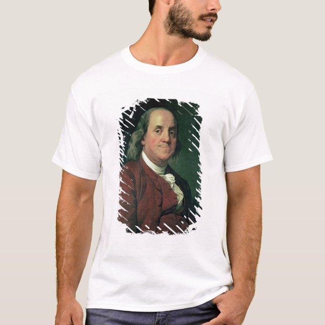 Benjamin Franklin, 1782 T-Shirt (Vorderseite)