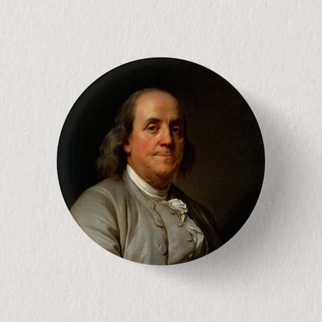 BENJAMIN FRANKLIN BUTTON (Vorderseite)