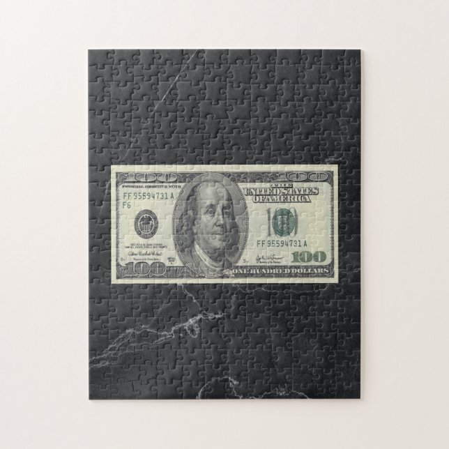 Benjamin Franklin | Currency Puzzle (Vertikal)