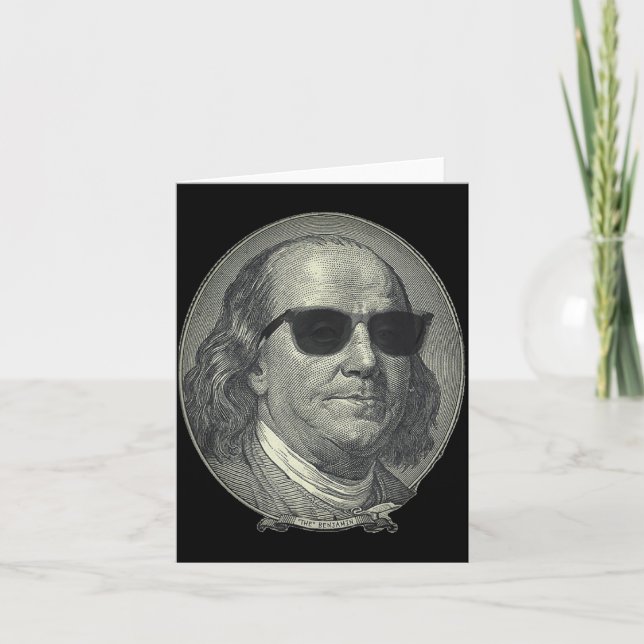 Benjamin Franklin Der Benjamin Es dreht sich alles Karte (Vorderseite)