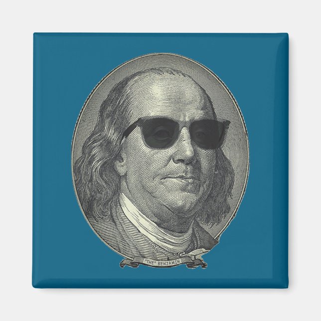 Benjamin Franklin Der Benjamin Es dreht sich alles Magnet (Vorne)